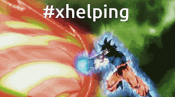 Kamehameha Wave Goku Xhelping GIF