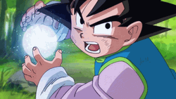 Kamehameha Wave Goten DBS GIF