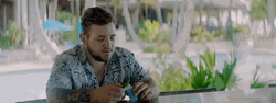 Kameron Marlowe Tequila Shots Drinking Alone GIF