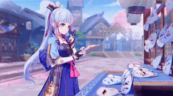 Kamisato Ayaka Masks GIF