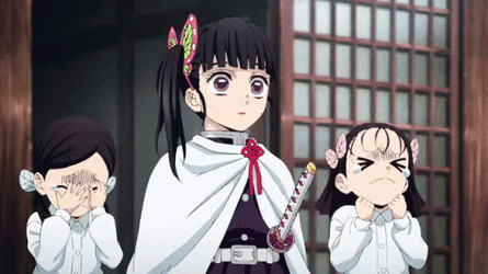 Kanao Tsuyuri Stunned To Speak GIF