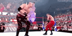 Kane Chokeslam Chris Benoit GIF