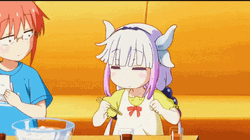 Kanna Hands Up Hooray GIF