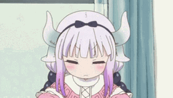 Kanna Kamui Baffled GIF