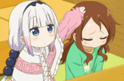 Kanna Kamui Head Pat GIF
