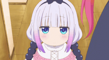 Kanna Kamui Poker Face  GIF