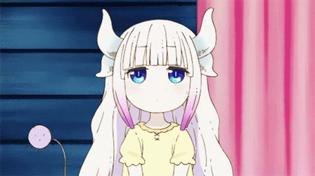 Kanna Kamui Thinking GIF