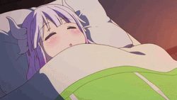 Kanna Sleeping Soundly GIF