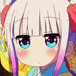 Kanna Sparkling Eyes GIF
