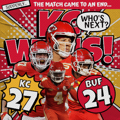 Kansas City Chiefs Ad Says Match Ended Who's Next GIF