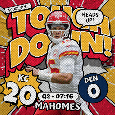 Kansas City Chiefs Advertisement Man In Helmet GIF