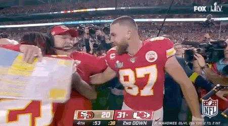 Kansas City Chiefs Andy Reid Hug GIF
