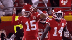 Kansas City Chiefs Bench Players Dance GIF