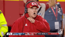 Kansas City Chiefs Coach Screaming Harrison Butker GIF