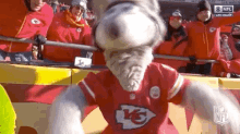 Kansas City Chiefs Dog Mascot GIF