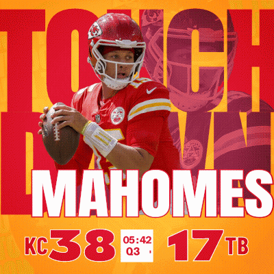 Kansas City Chiefs Football Poster GIF