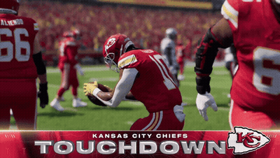 Kansas City Chiefs Touchdown Poster GIF