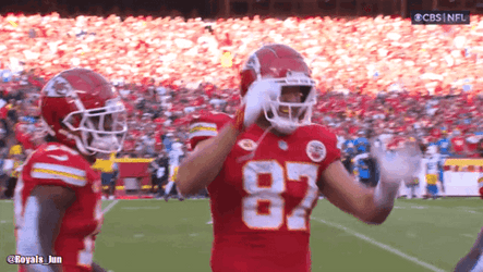 Kansas City Chiefs Travis Kelce Ball GIF