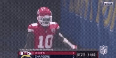 Kansas City Chiefs Tyreek Hill GIF