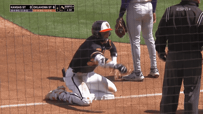 Kansas St Vs Oklahoma St Baseball On ESPN GIF