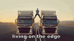 Kante Living On The Edge Two Trucks GIF