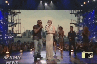 Kanye West And Taylor Swift VMA GIF