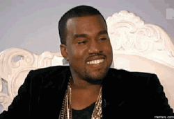 Kanye West Fake Laugh GIF