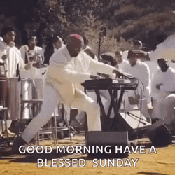 Kanye West Good Morning Blessed Sunday GIF
