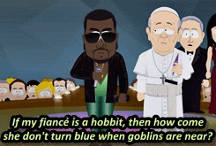Kanye West South Park Parody GIF