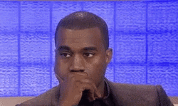 Kanye West Thinking Hard GIF