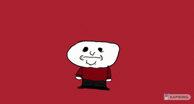 Kapwing Animated Red Shirt Black Pants Cartoon GIF