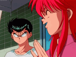 Karama And Yusuke Yu Yu Hakusho GIF