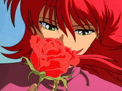 Karama's Rose Yu Yu Hakusho GIF