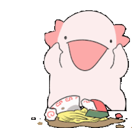 Karameru Axolotl Sticker GIF