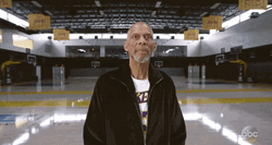 Kareem Abdul Jabbar Serious Stare GIF