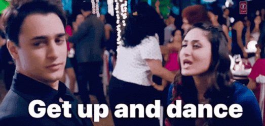 Kareena Kapoor Stand Up And Dance GIF