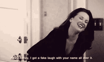 Karen Walker GIF
