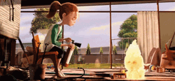 Kari Babysitting Jack Jack GIF
