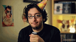 Karim Debbache Popping Party Popper GIF