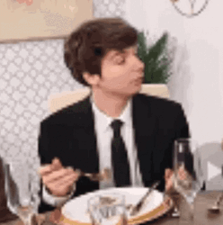 Karl Jacobs Eating GIF