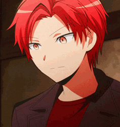 Karma Akabane Anime Serious Talk GIF
