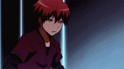 Karma Akabane Fighting Punch Defense GIF