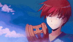 Karma Akabane Scary Ready Kill GIF