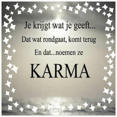 Karma Quote In Foreign Language GIF