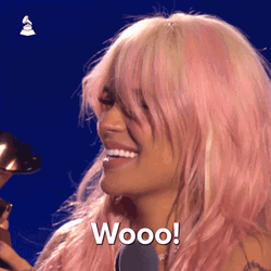 Karol G Cheering Wooo GIF