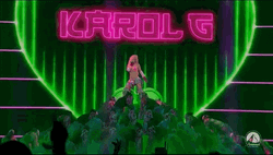 Karol G Oki Doki Concert GIF
