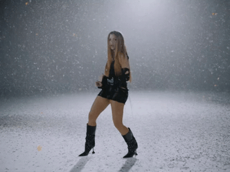 Karol G Snowy Weather GIF