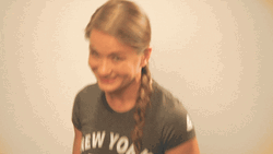 Karolina Kowalkeiwicz Goofy Dance GIF