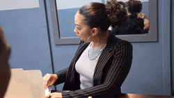 Kassandra Lee Shocked What Did He Say GIF