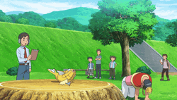 Kasukarp Seeing Pokemon Magikarp Flopping GIF